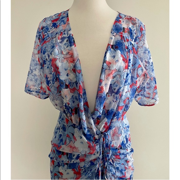 Eywasouls Malibu Blue Elke Dress Small, NWT! $420 - Picture 3 of 15